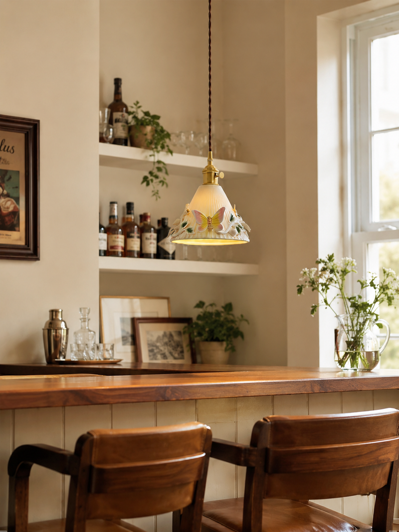 Elowyn Butterfly Pendant Light
