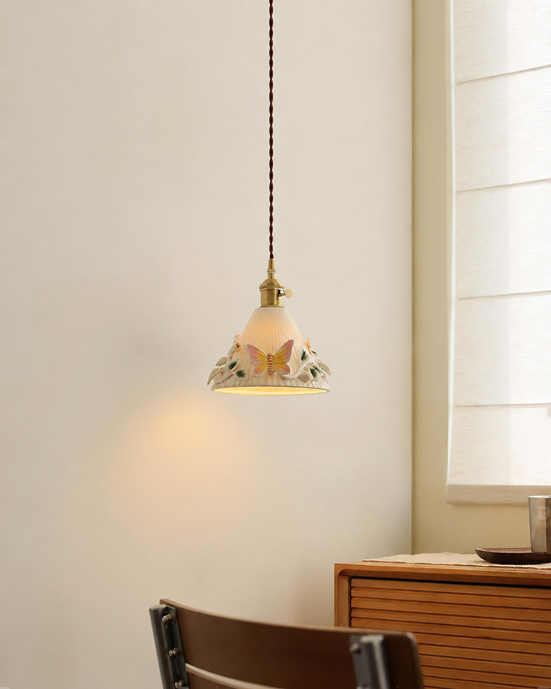 Elowyn Butterfly Pendant Light