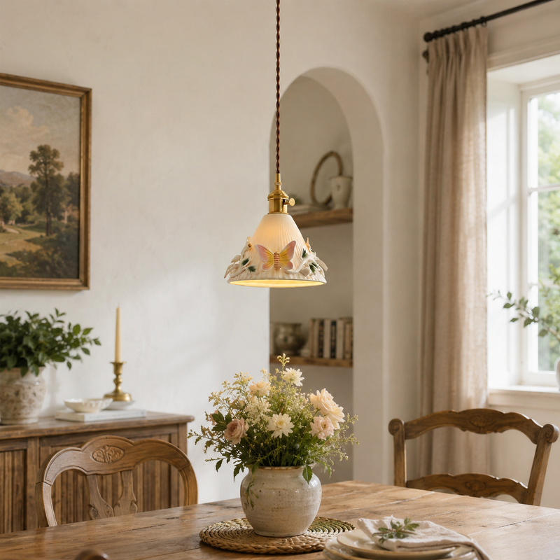 Elowyn Butterfly Pendant Light