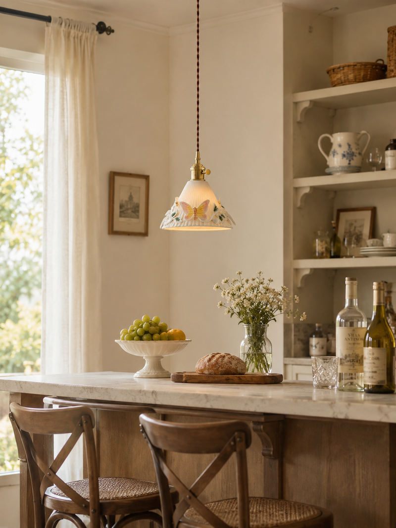 Elowyn Butterfly Pendant Light
