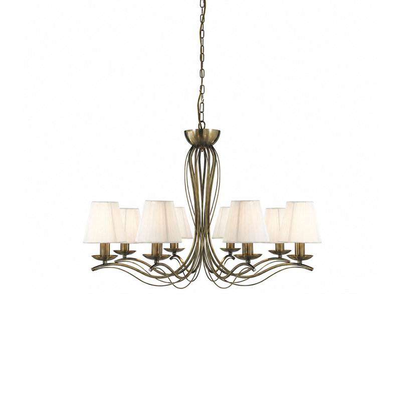 Evander Brass Chandelier