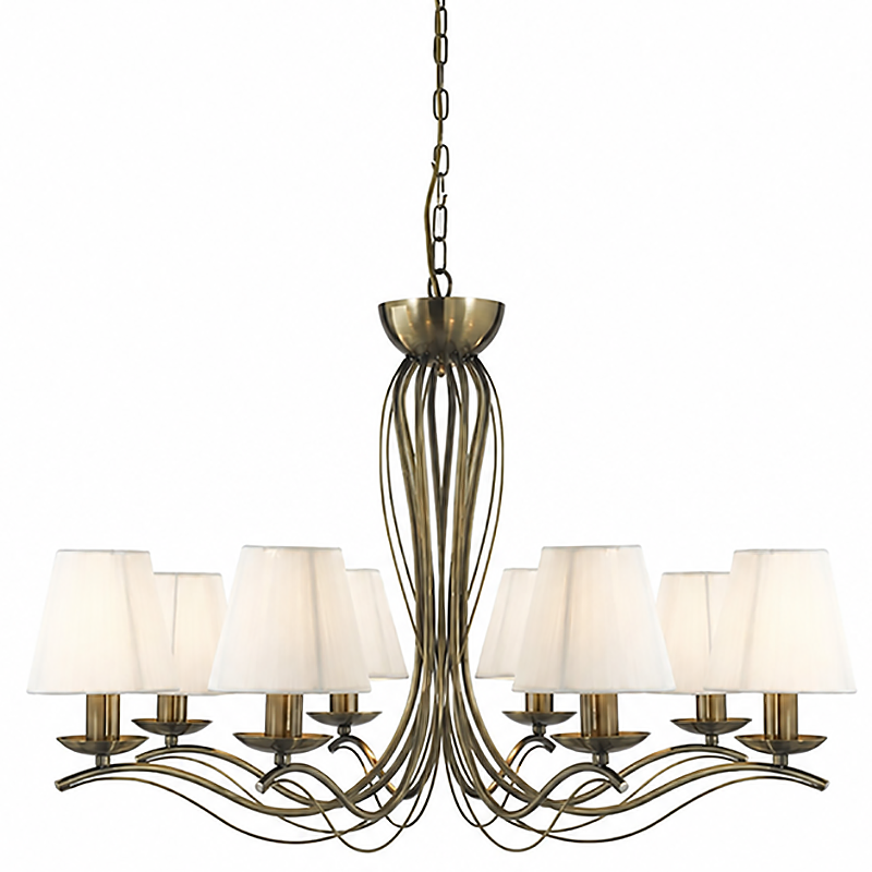 Evander Brass Chandelier