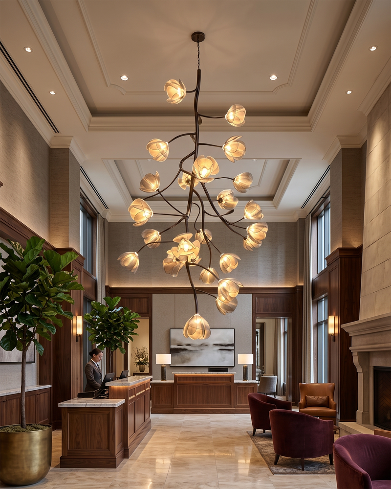 Evangeline Botanical Chandelier