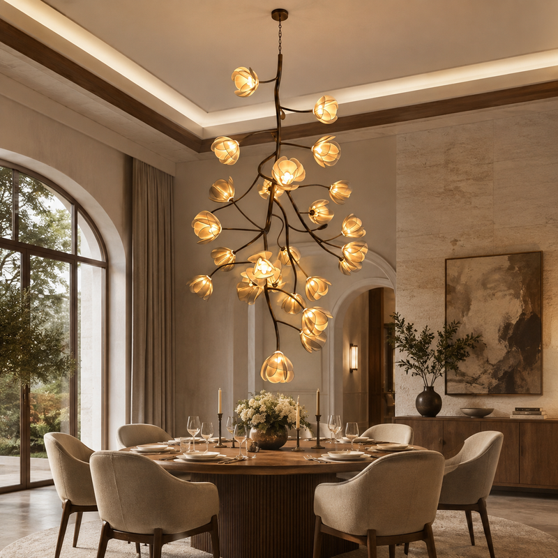 Evangeline Botanical Chandelier