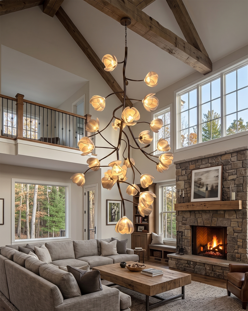 Evangeline Botanical Chandelier