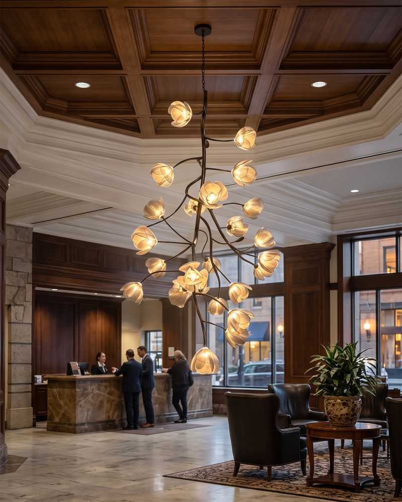 Evangeline Botanical Chandelier