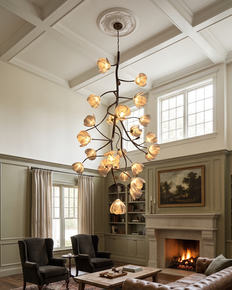 Evangeline Botanical Chandelier