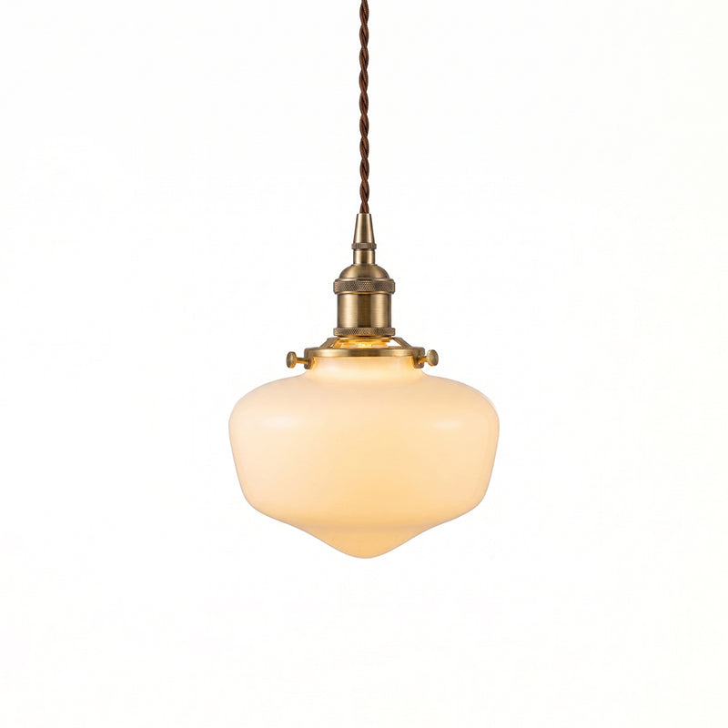 Evelyn Opaline Drop Pendant Lamp