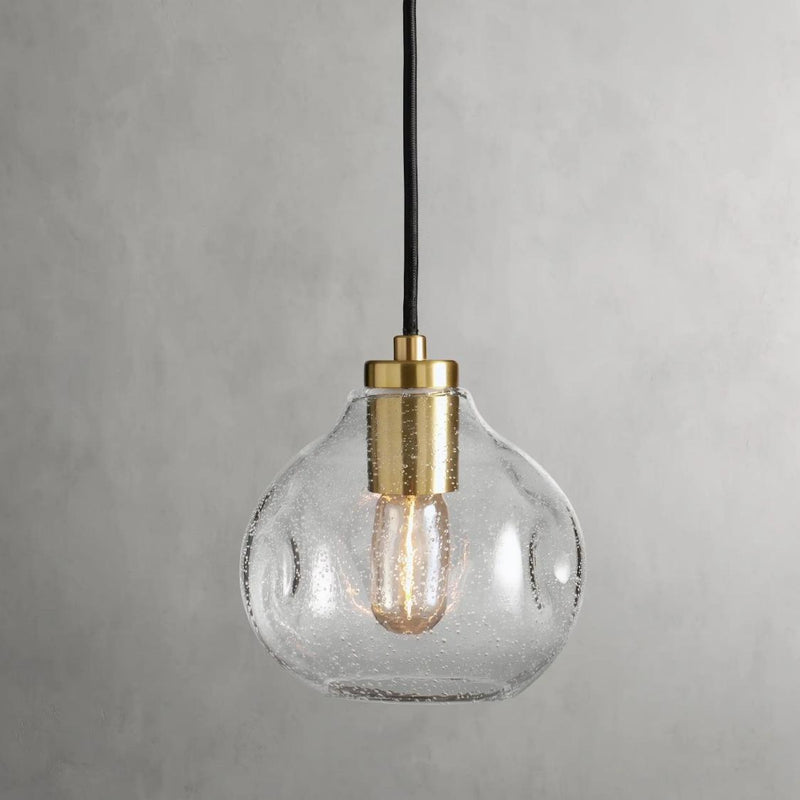 Ezra Organische Glazen Hanglamp