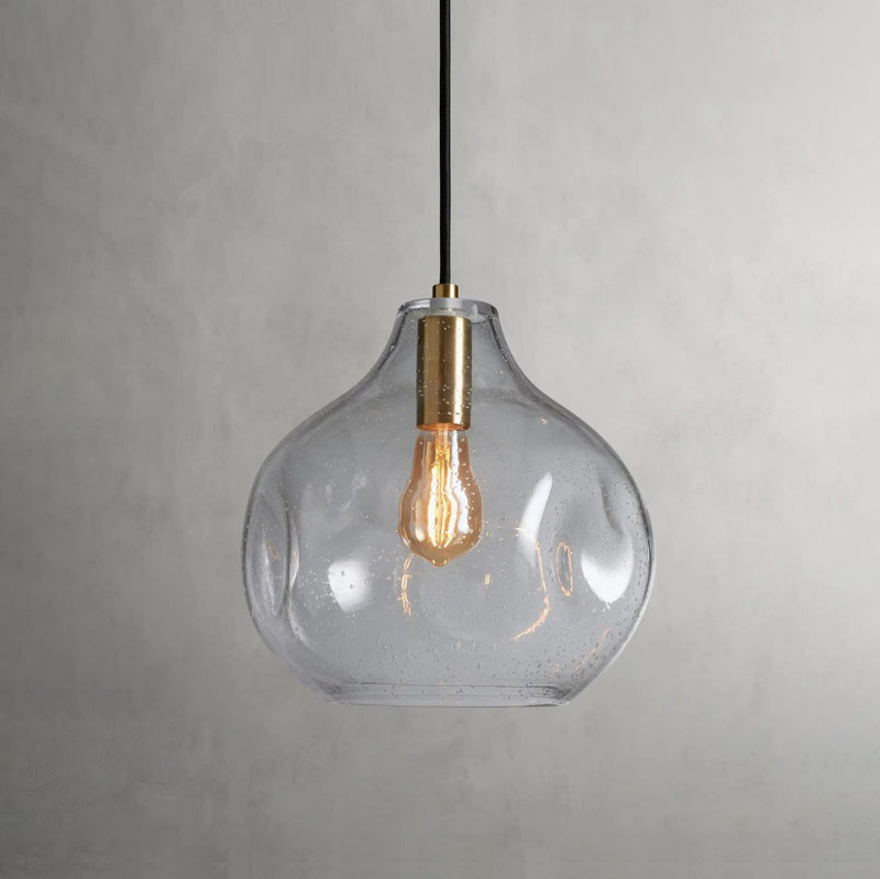 Ezra Organische Glazen Hanglamp