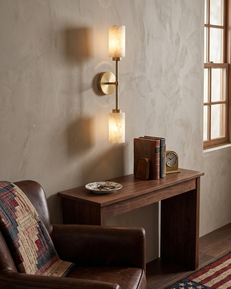 Farol Alabaster Wall Lamp