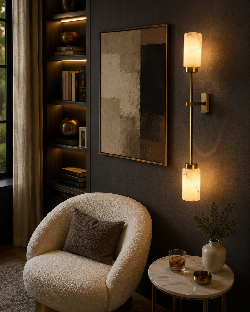 Thayer Alabaster Wall Lamp
