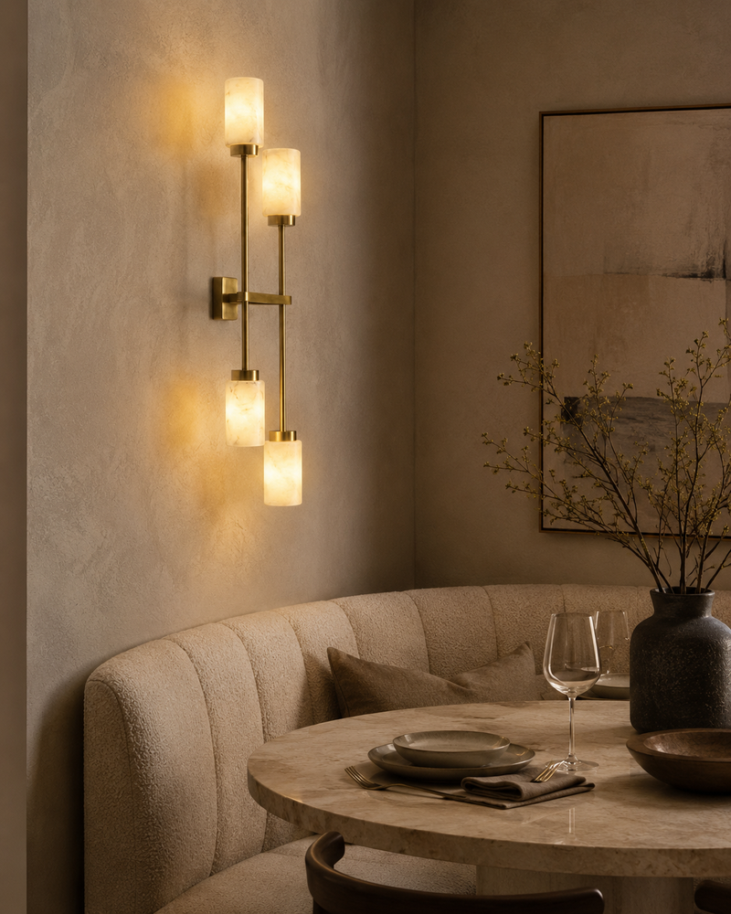 Thayer Alabaster Wall Lamp