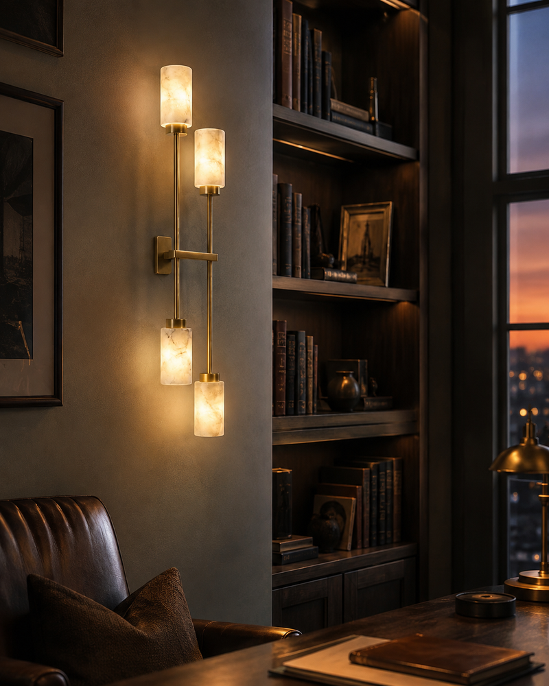 Thayer Alabaster Wall Lamp