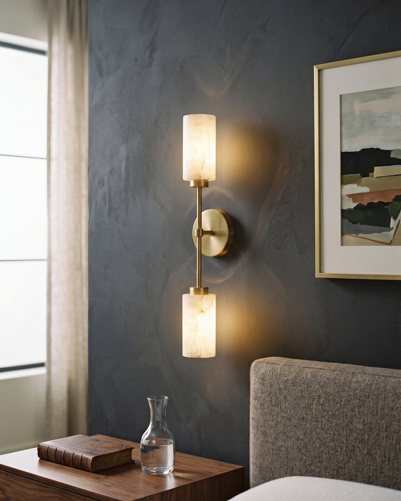 Farol Alabaster Wall Lamp