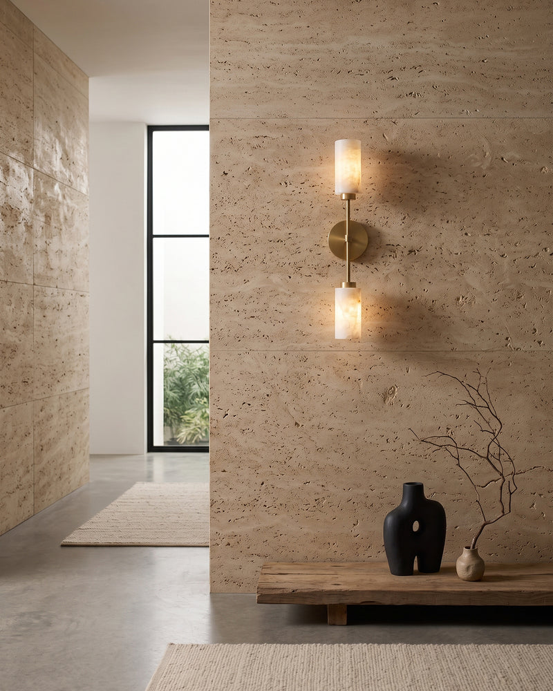 Farol Alabaster Wall Lamp