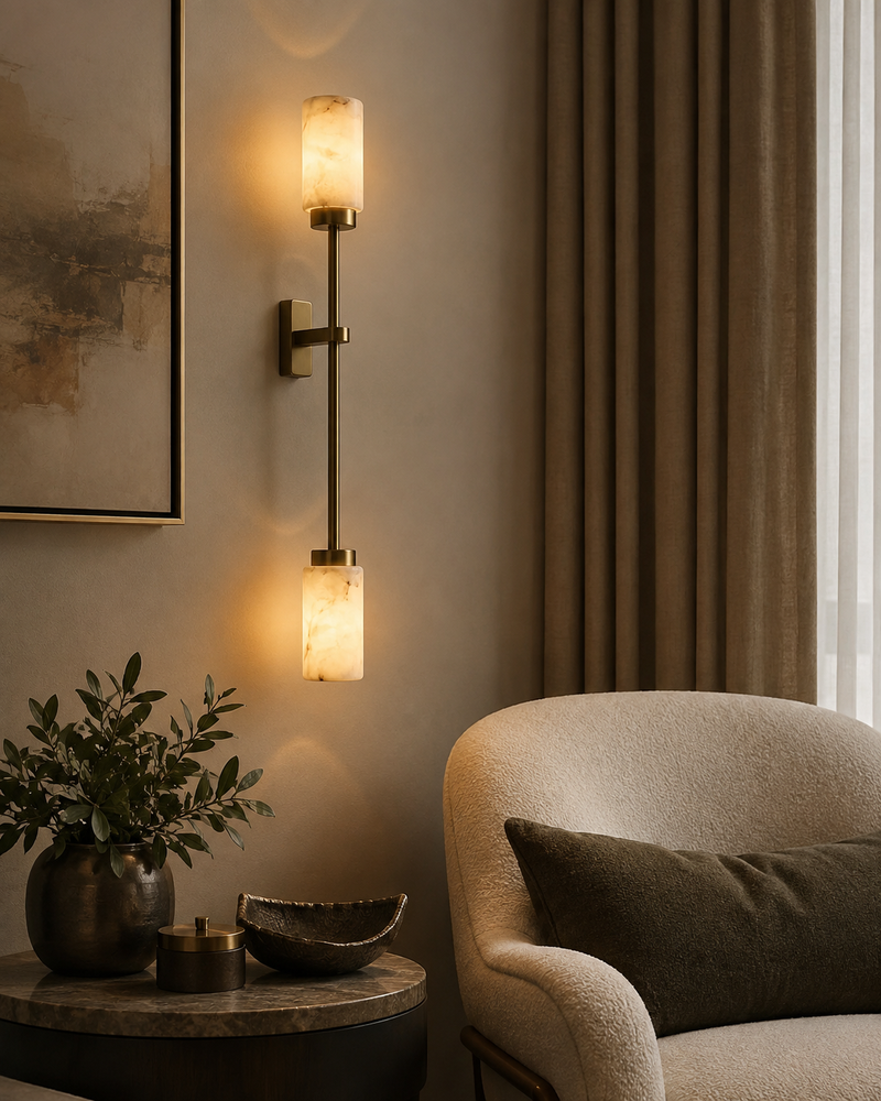 Thayer Alabaster Wall Lamp