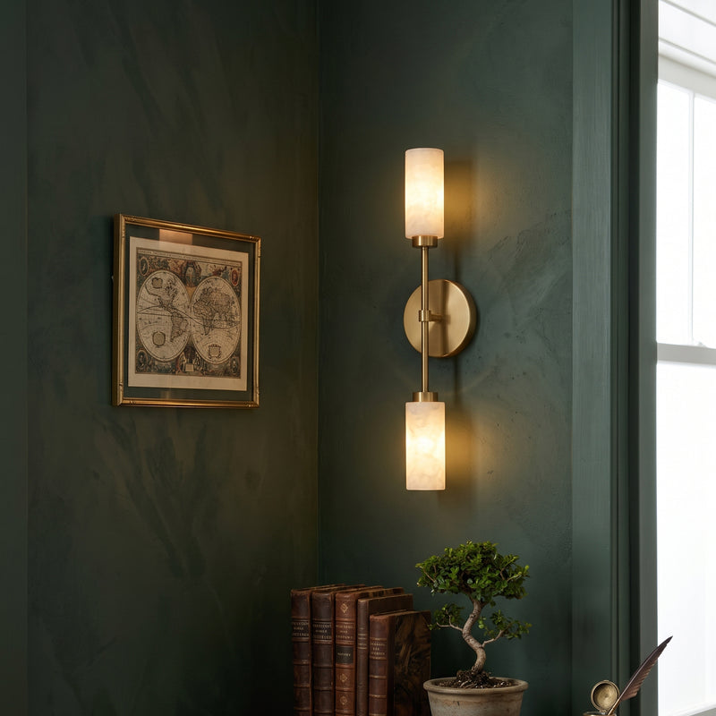 Farol Alabaster Wall Lamp