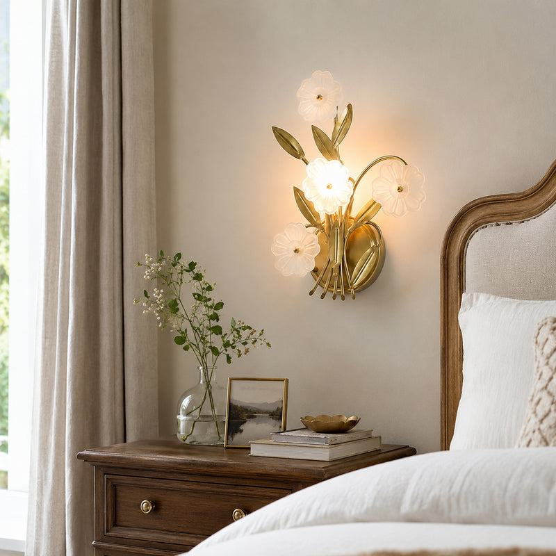 Floryssa Flower Wall Sconce