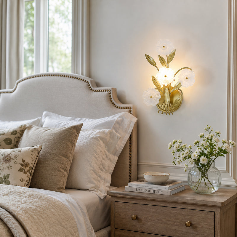 Floryssa Flower Wall Sconce