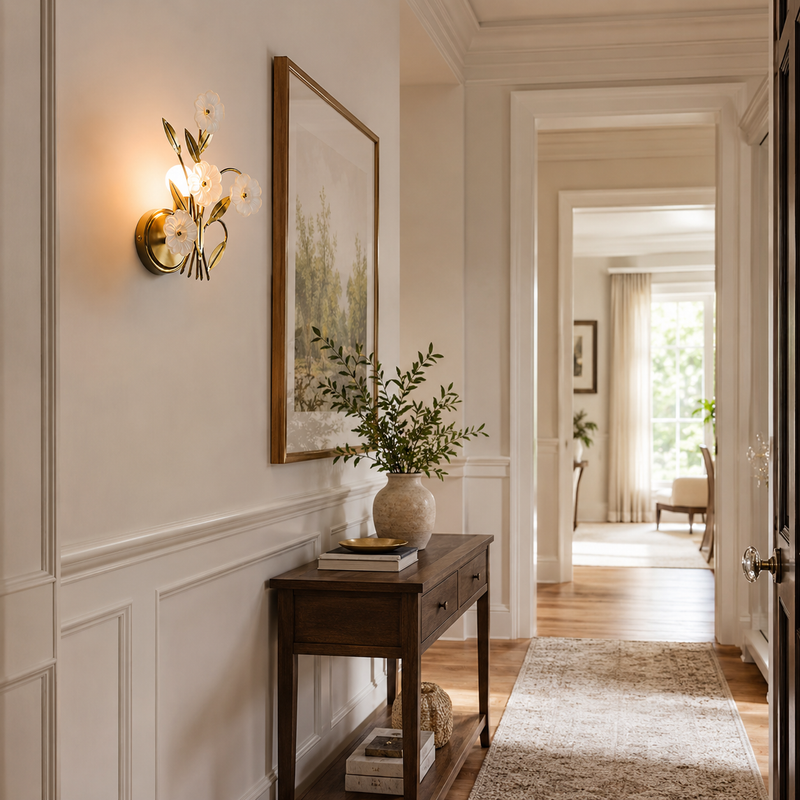 Floryssa Flower Wall Sconce