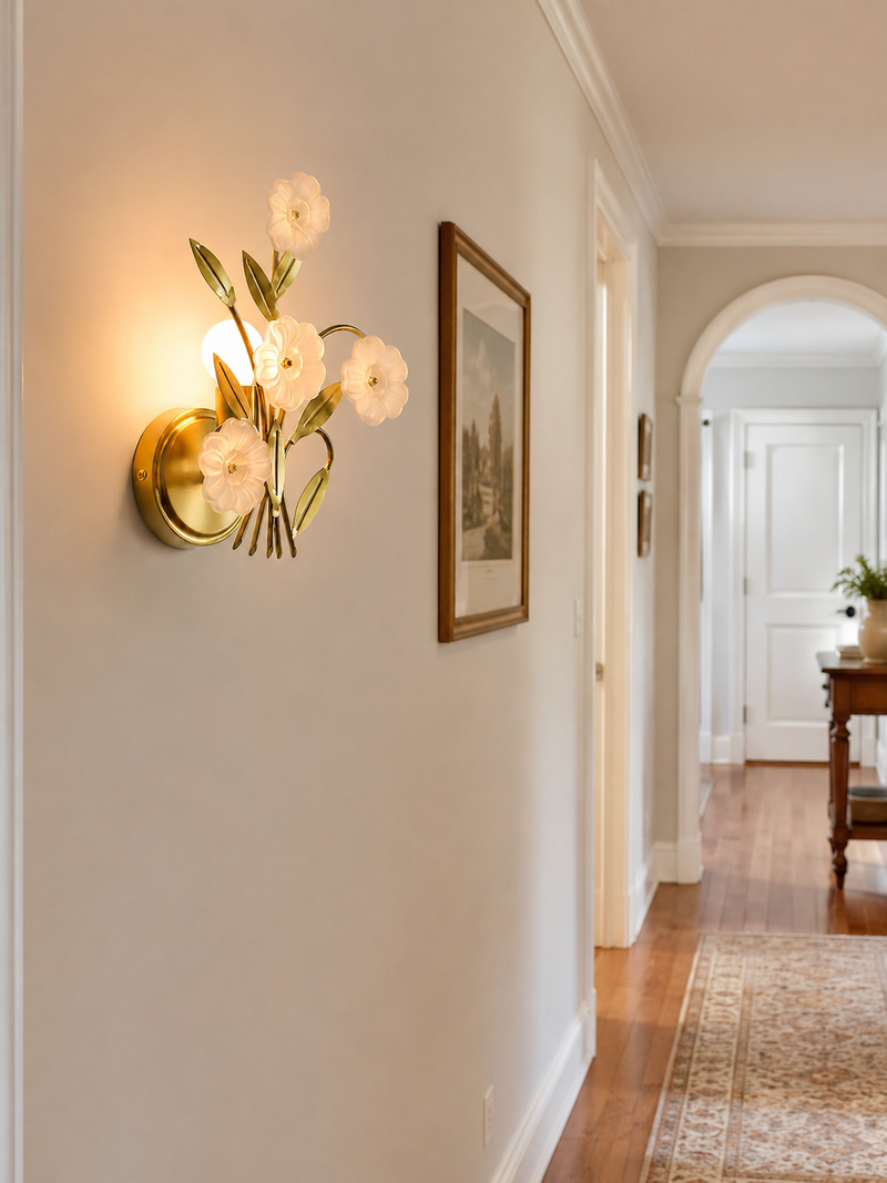 Floryssa Flower Wall Sconce