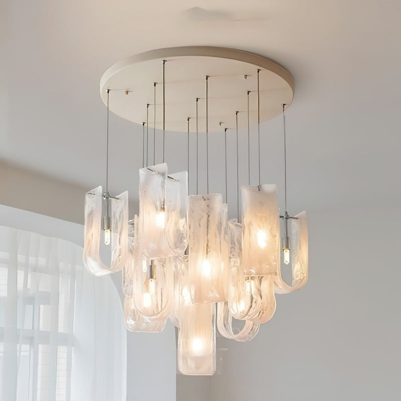 Fontaine Glass Chandelier