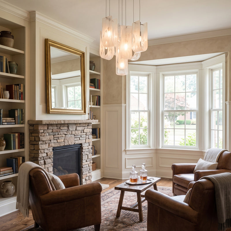 Fontaine Glass Chandelier