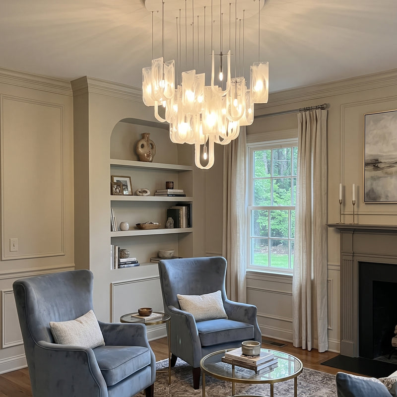Fontaine Glass Chandelier