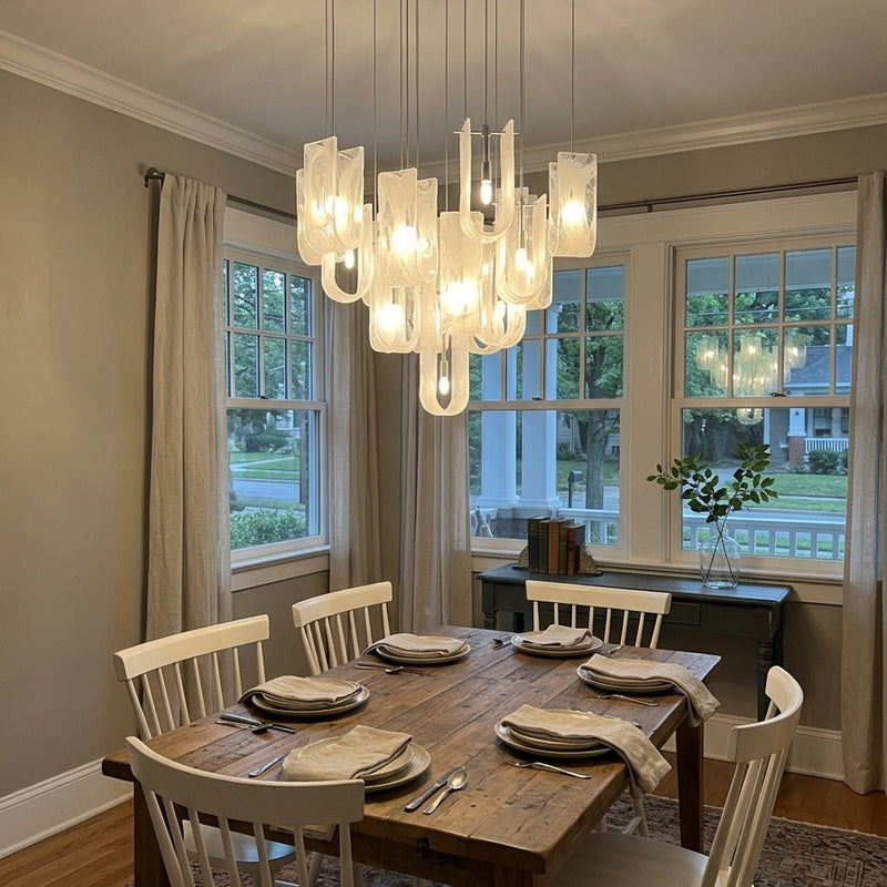 Fontaine Glass Chandelier