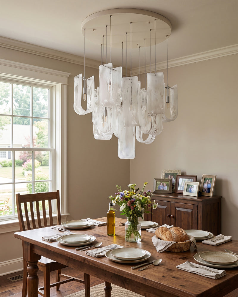 Fontaine Glass Chandelier
