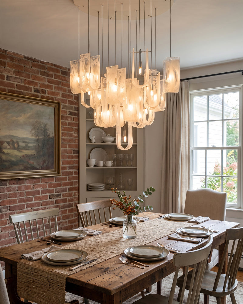 Fontaine Glass Chandelier