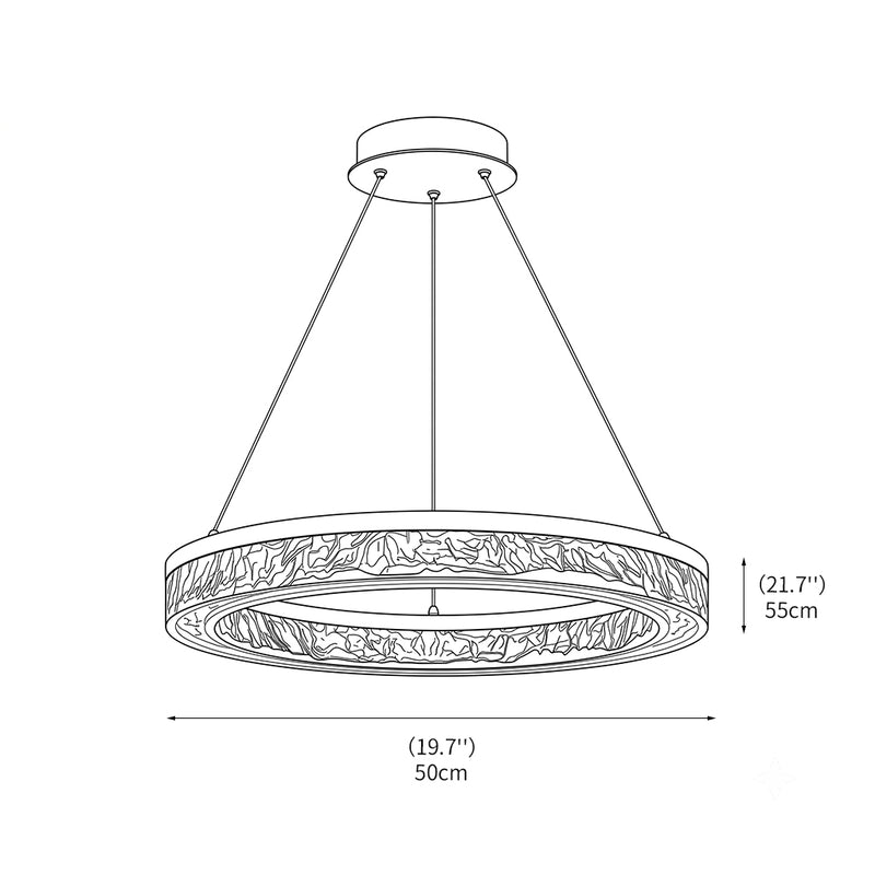 Freja Ring Chandelier