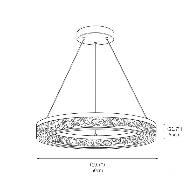 Freja Ring Chandelier