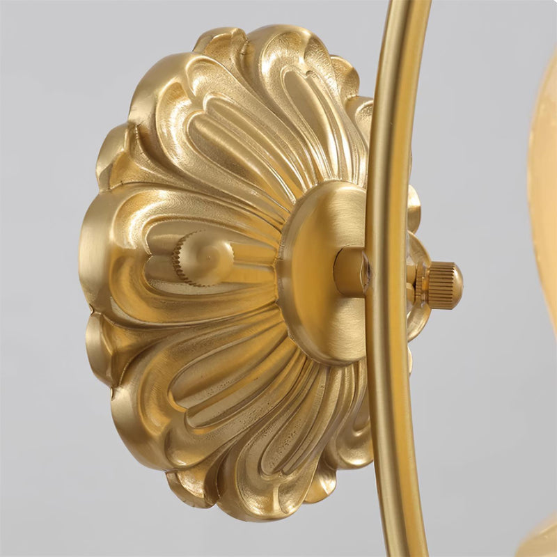 Frosted Tulip Wall Sconce