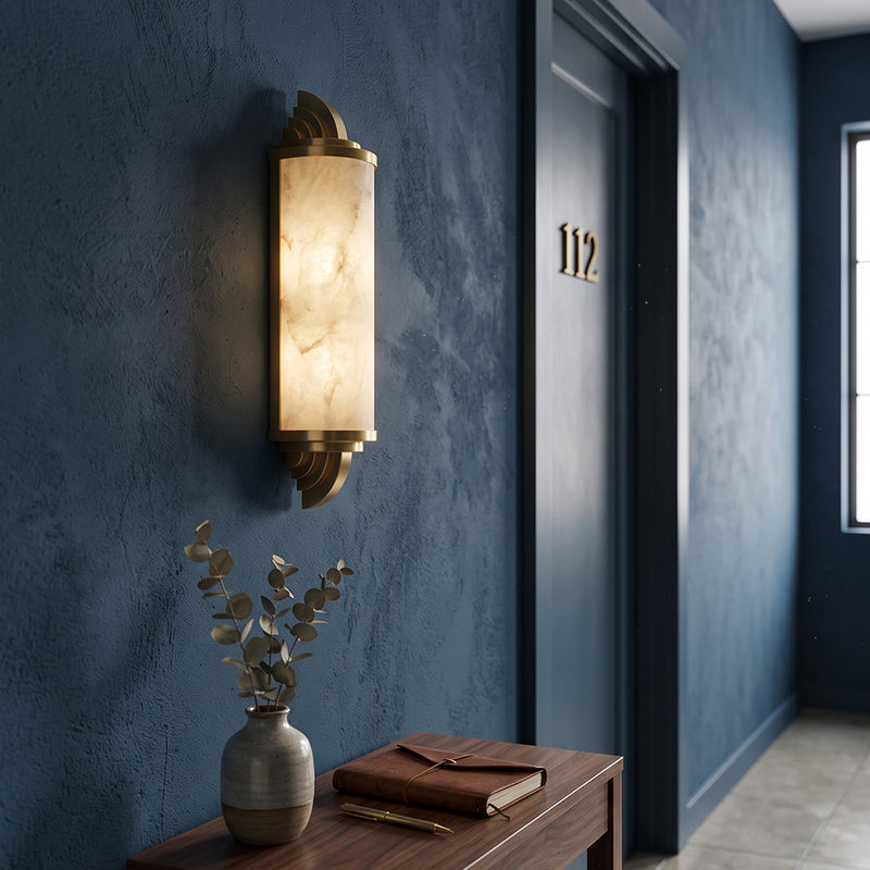 Gatsby Alabaster Wall Sconce