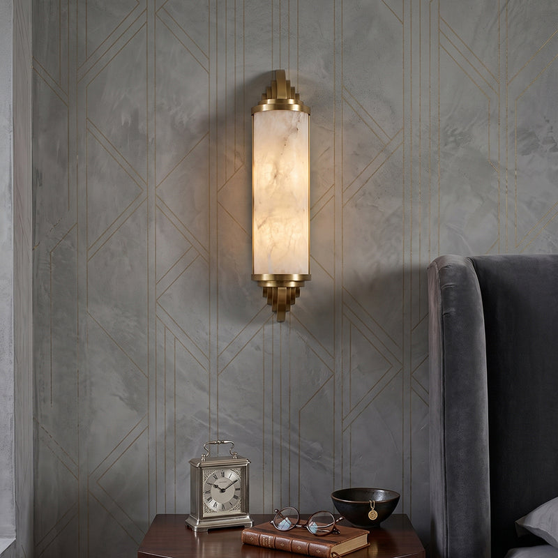 Gatsby Alabaster Wall Sconce