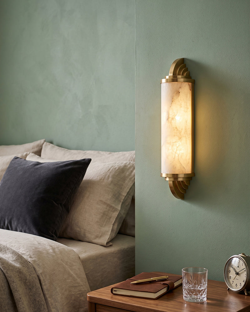 Gatsby Alabaster Wall Sconce