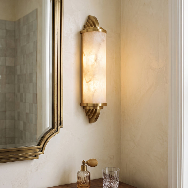 Gatsby Alabaster Wall Sconce