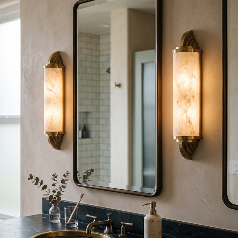 Gatsby Alabaster Wall Sconce