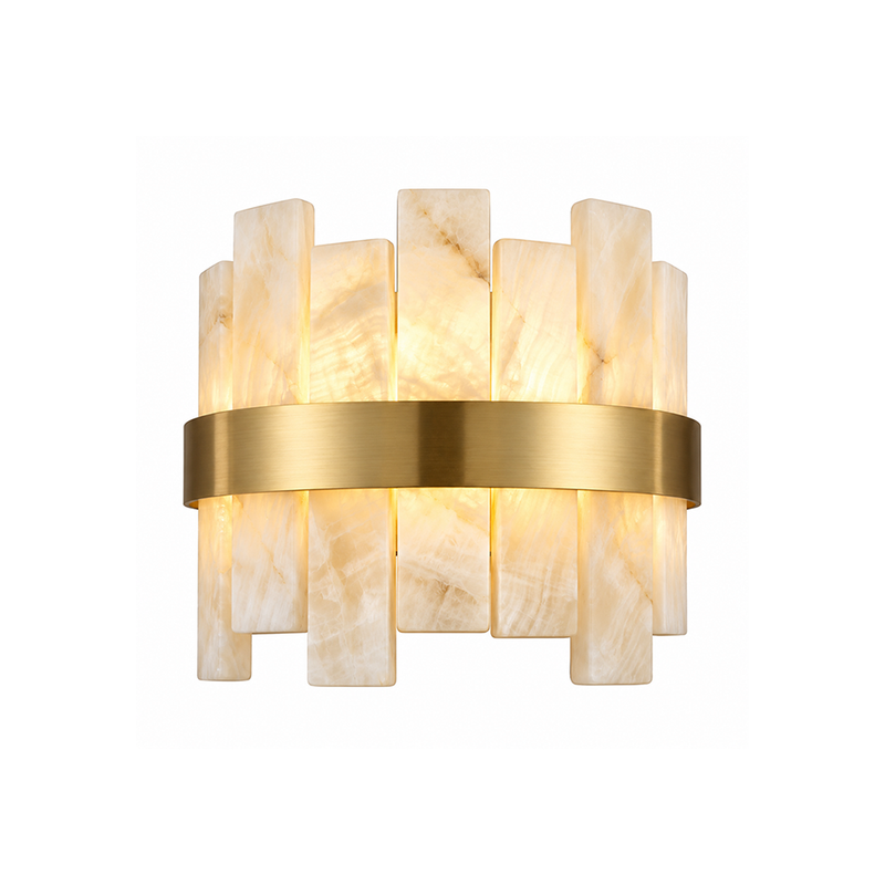 Calder Alabaster-Wandleuchte