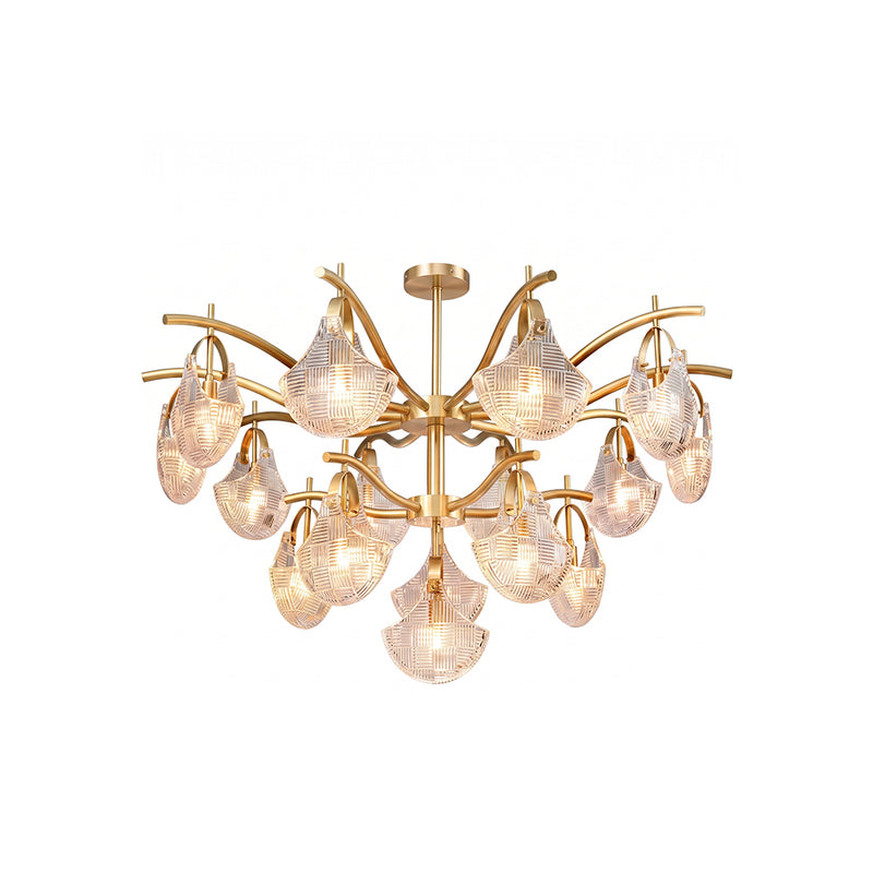 Gemma Glass Chandelier