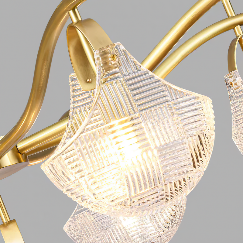 Gemma Glass Chandelier