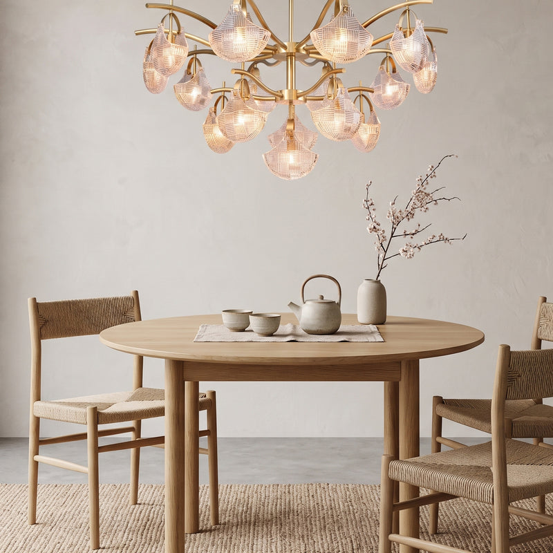 Gemma Glass Chandelier
