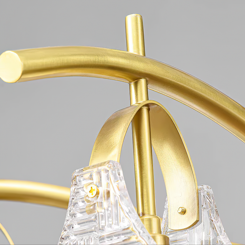 Gemma Glass Chandelier