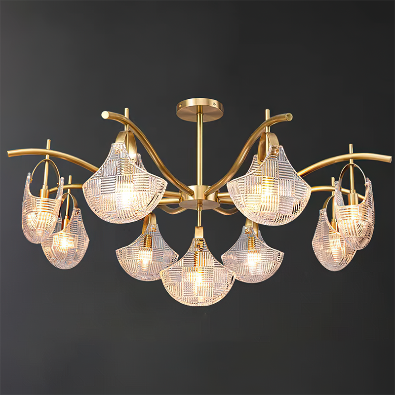 Gemma Glass Chandelier