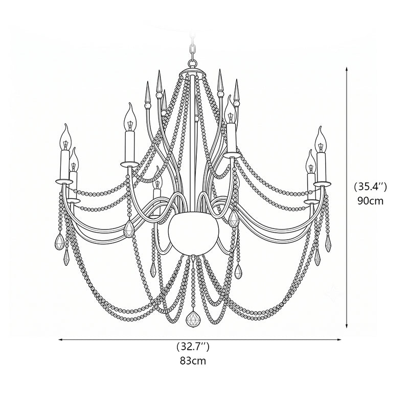Genevieve Crystal Chandelier
