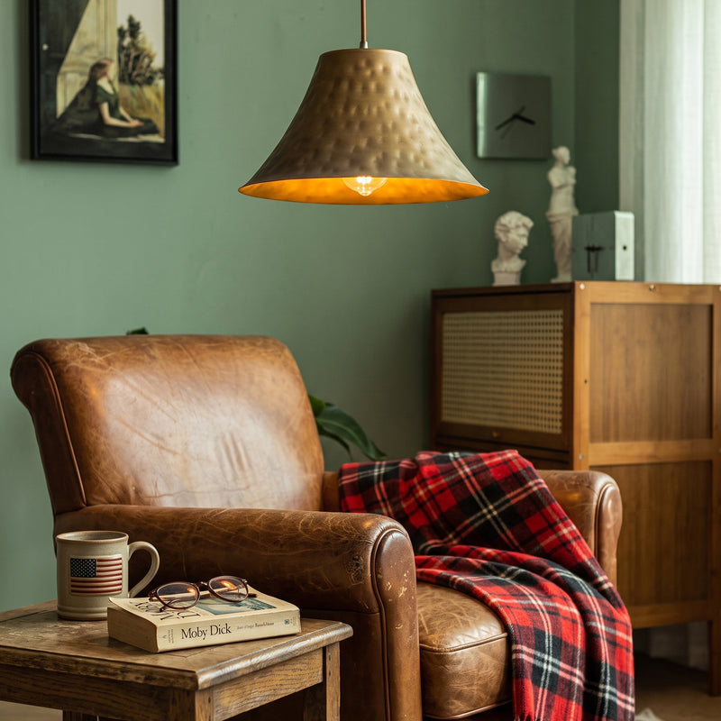 Gideon Brass Pendant Lamp