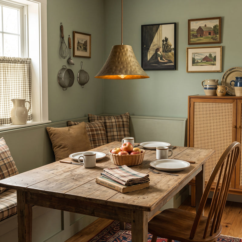 Gideon Brass Pendant Lamp
