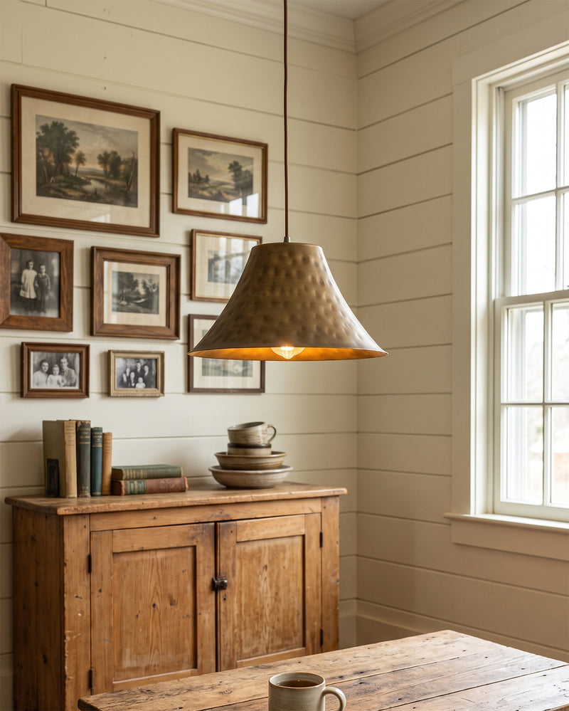 Gideon Brass Pendant Lamp